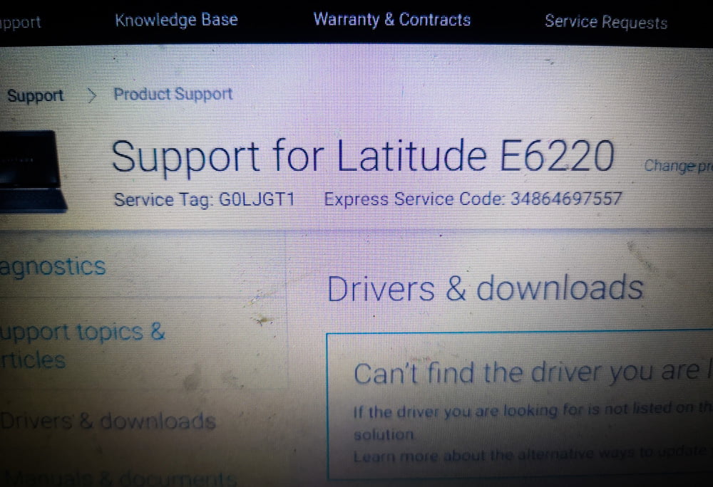 support for Latitude 6220