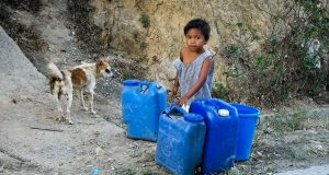 mangyan's girl and water